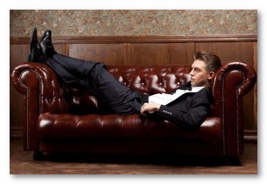 man onsofa